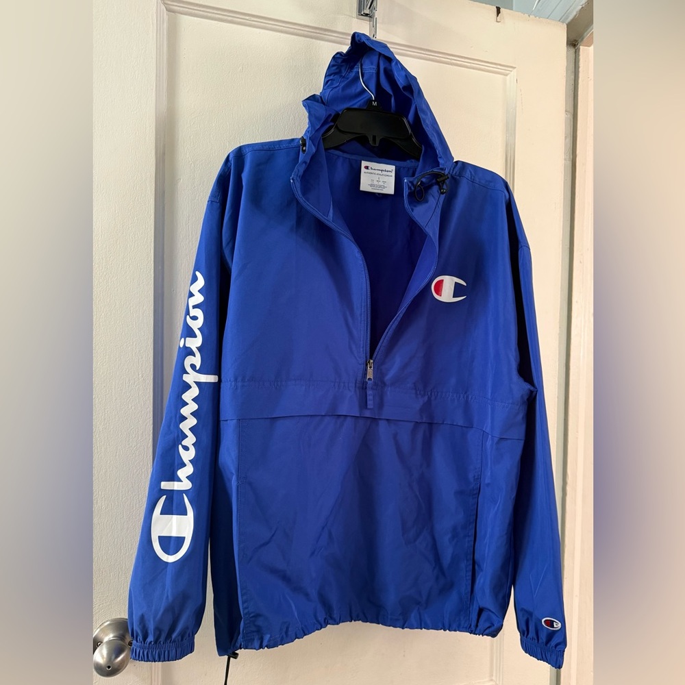 Champion Royal Blue Hooded Jacket